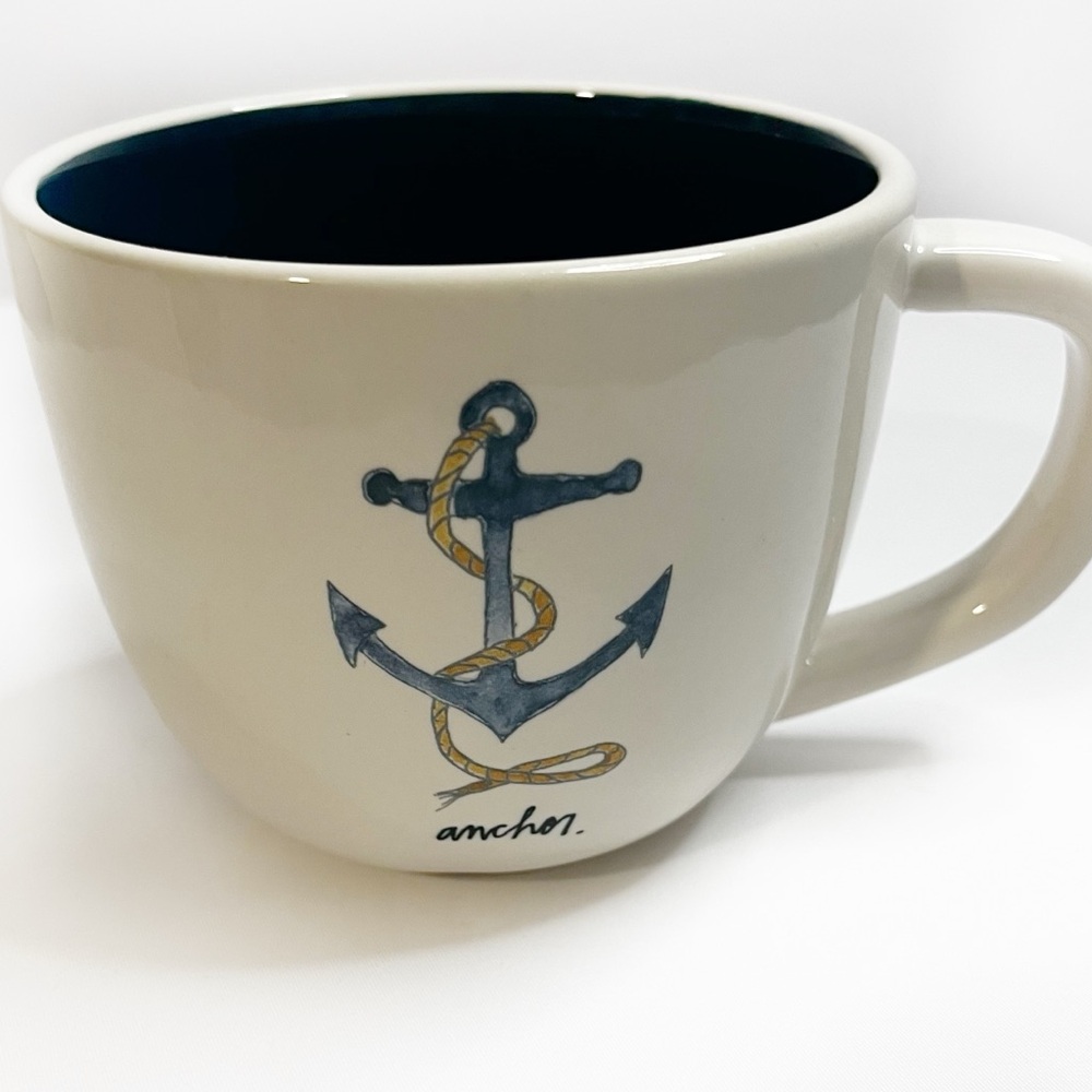 Rae Dunn Artisan Collection Anchor Mug